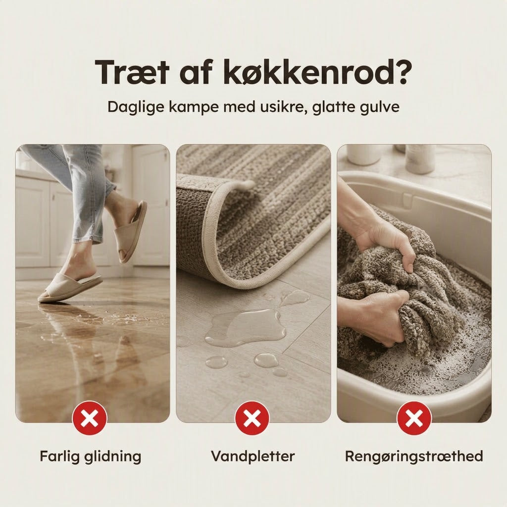 Elegant vævet løber
