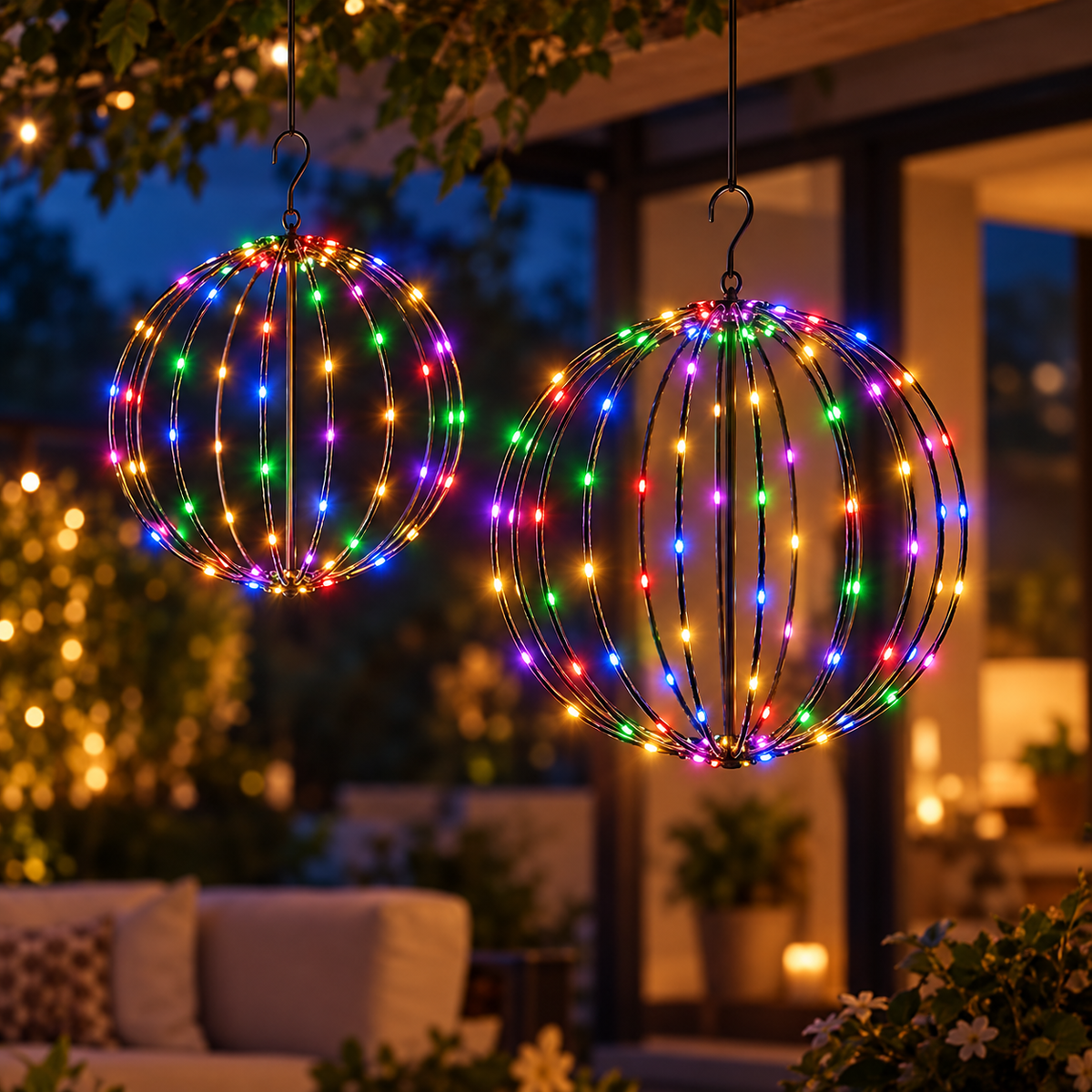 GlowBall | Batteridrevet LED-Lyskugle | Til Indendørs & Udendørs Brug