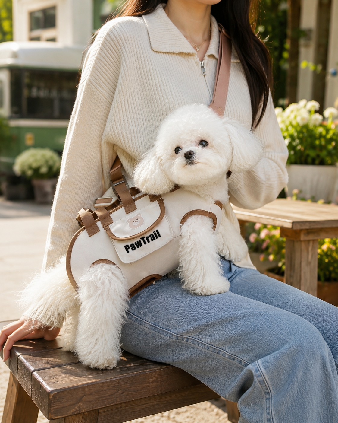 PawTrail Companion Carrier – Blød kæledyrstaske