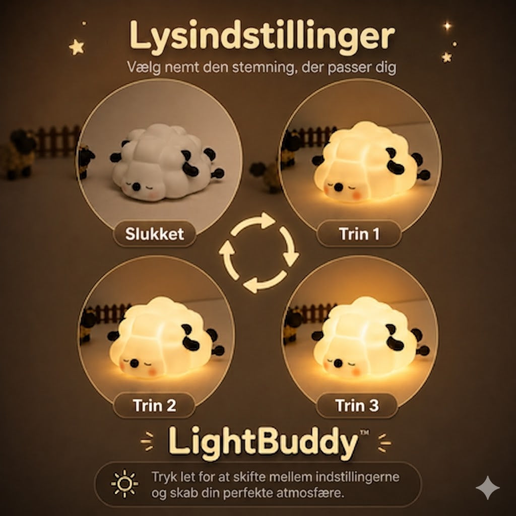 LightBuddy™ Natlampe – Blødt lys til rolige nætter