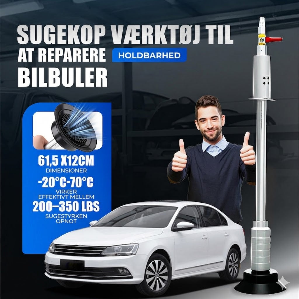 📢📢 60% RABAT !! ⏰🚗 Sugekop til opretning af buler på karosseri