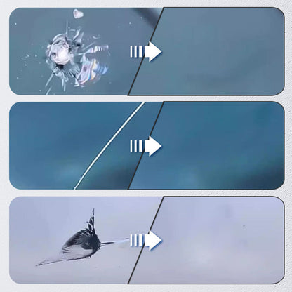 GlasRepair™ Bilrude reparationssæt