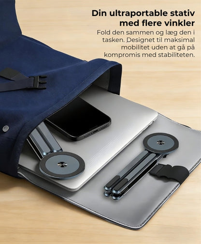 3-i-1 sammenklappelig magnetisk elektronicholder