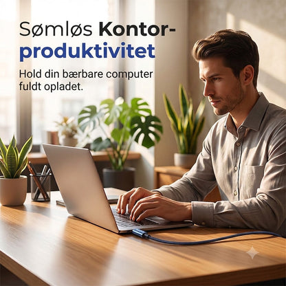Hurtigopladningskabel Type-C til Type-C