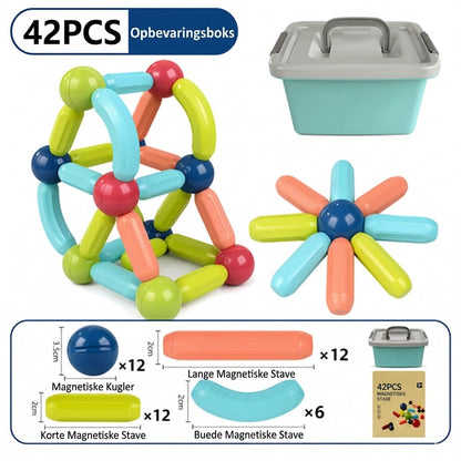 Magnetix™ Magnetiske byggestave
