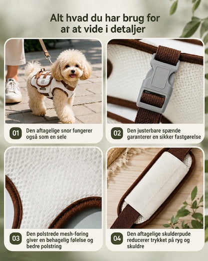 PawTrail Companion Carrier – Blød kæledyrstaske