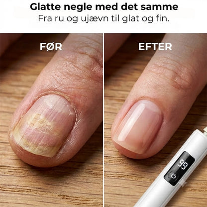 Elektrisk neglefil med digital hastighedsindstilling
