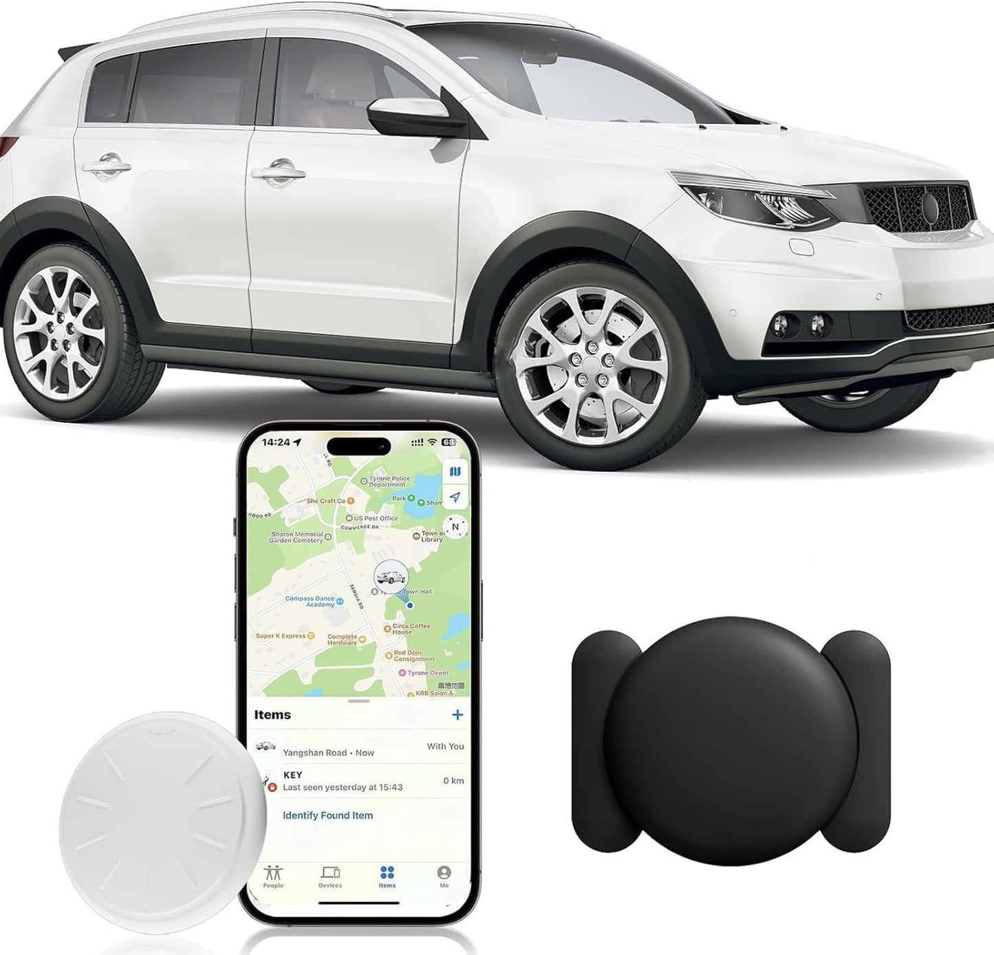 Magnetisk GPS-sporingsenhed
