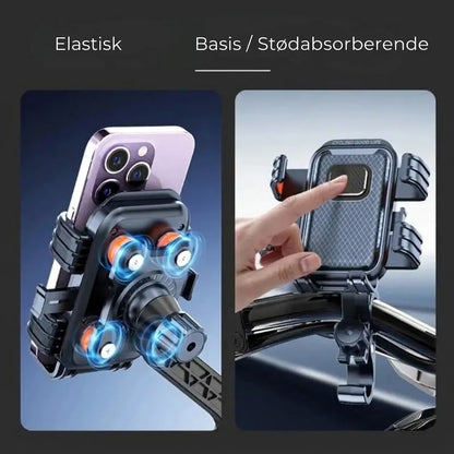 Universel telefonholder til knallert/cykel