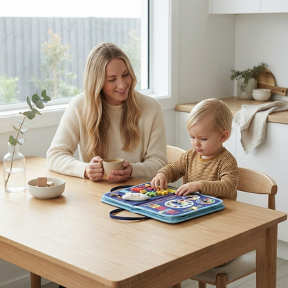 BusyBræt™ Leg, lær og opdag – skærmfrit og udviklende.