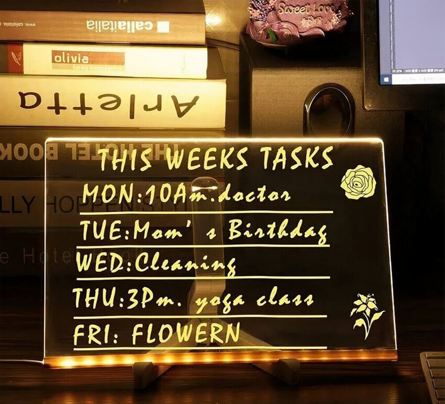Doodleglow™️ LED-Tegnebræt