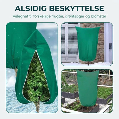 🌷 Vinterbeskyttelse til Planter | Frostsikker Plantepose med Lynlås & Snøre