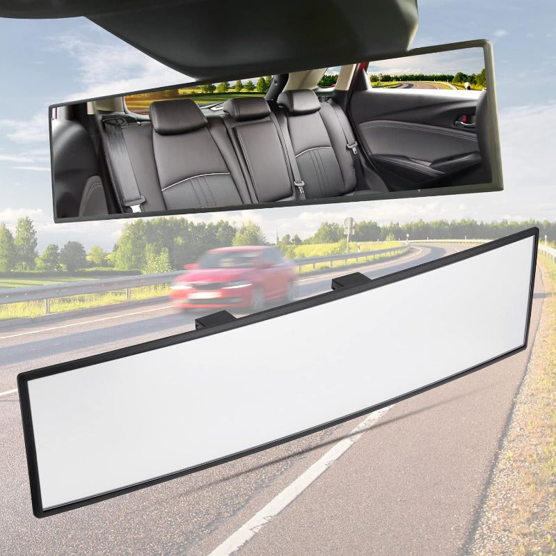 Panoramisk bakspejl med klemmontering
