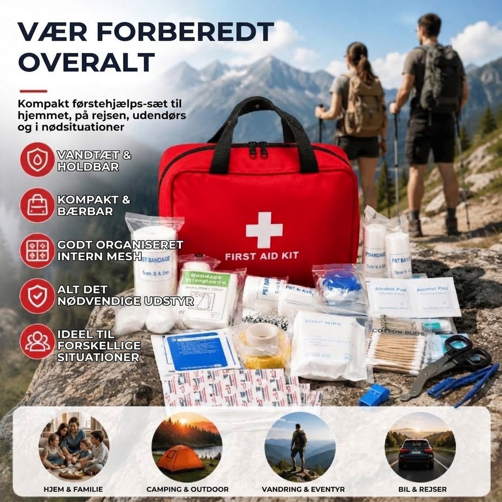 Essentielt Førstehjælps Nødkit
