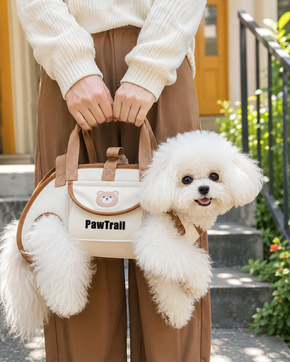 PawTrail Companion Carrier – Blød kæledyrstaske