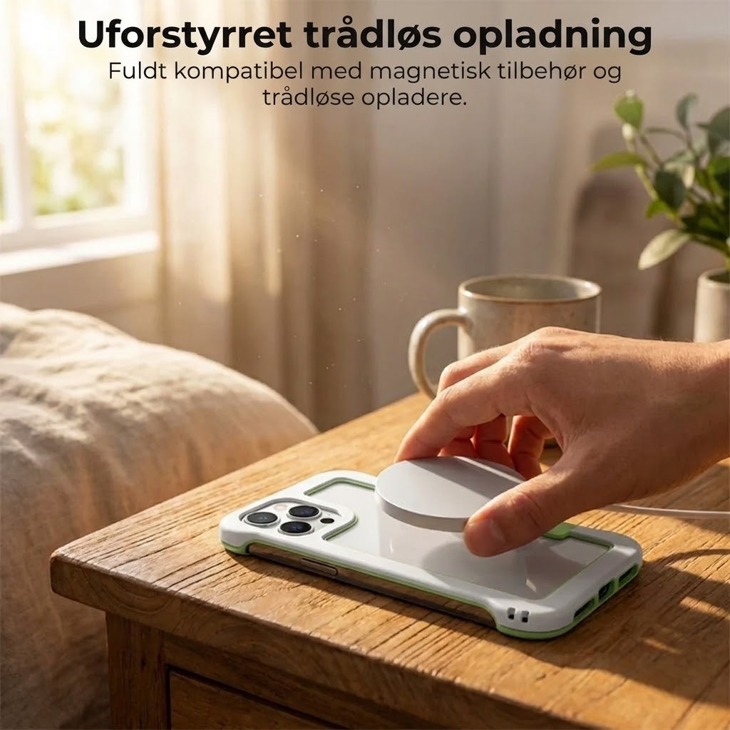 Bumper iPhone-cover med varmeafledning