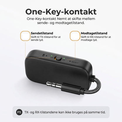 Bluetooth Lydadapter - Sender/Modtager