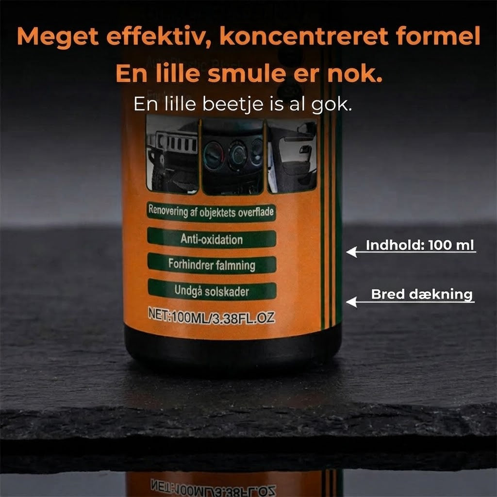 Bil plastisk polering / Bil plastpolish