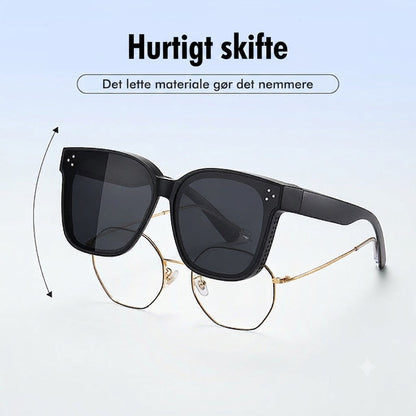Universal solbrille til nærsynede (Fit-over model)