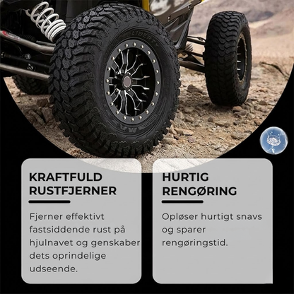 RustVæk™ | Rustfjerner-spray til biler og metaloverflader