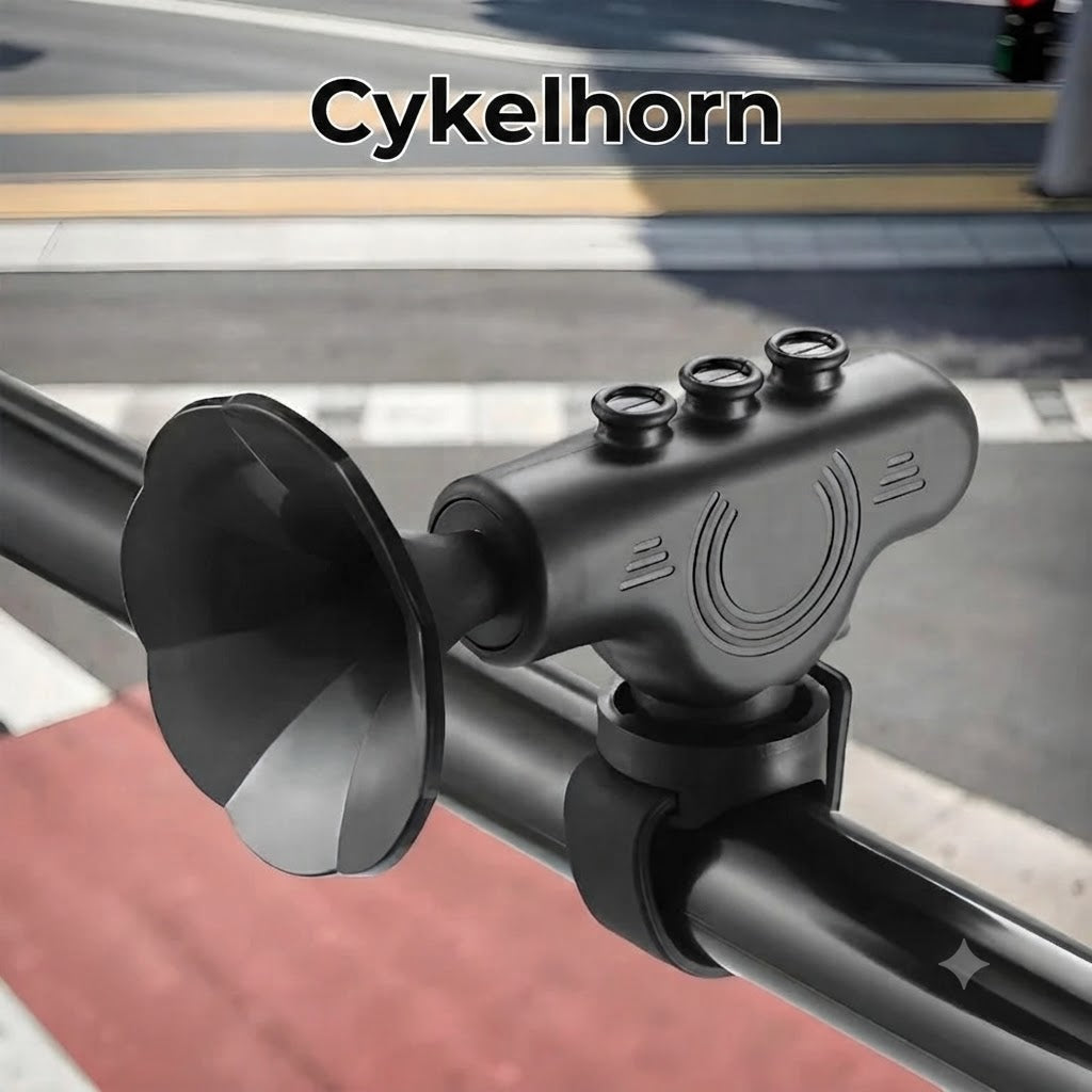 Elektrisk cykelhorn på 120 dB