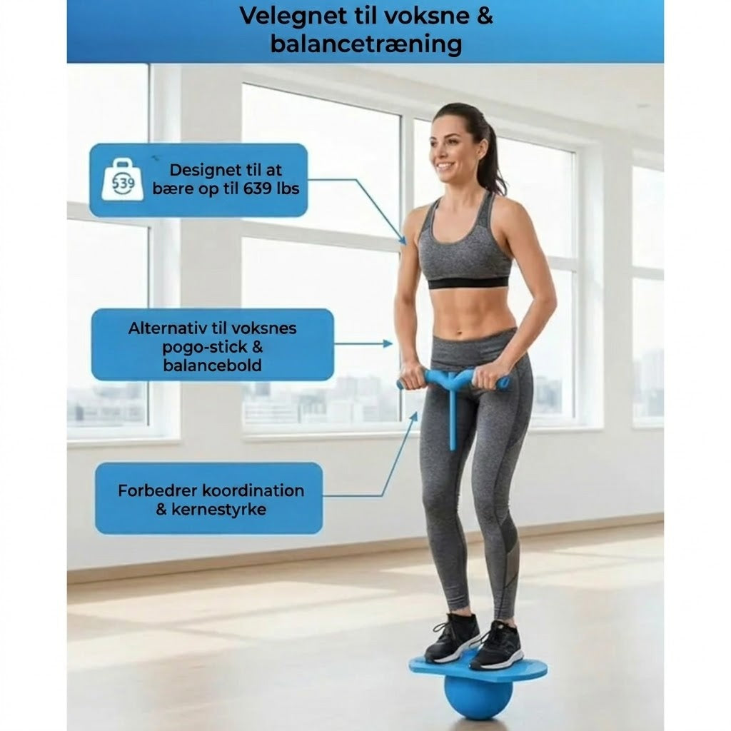 BounceBuddy – Balancebold til leg og bevægelse
