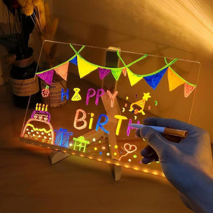 DoodleGlow™️LED-tegnebræt