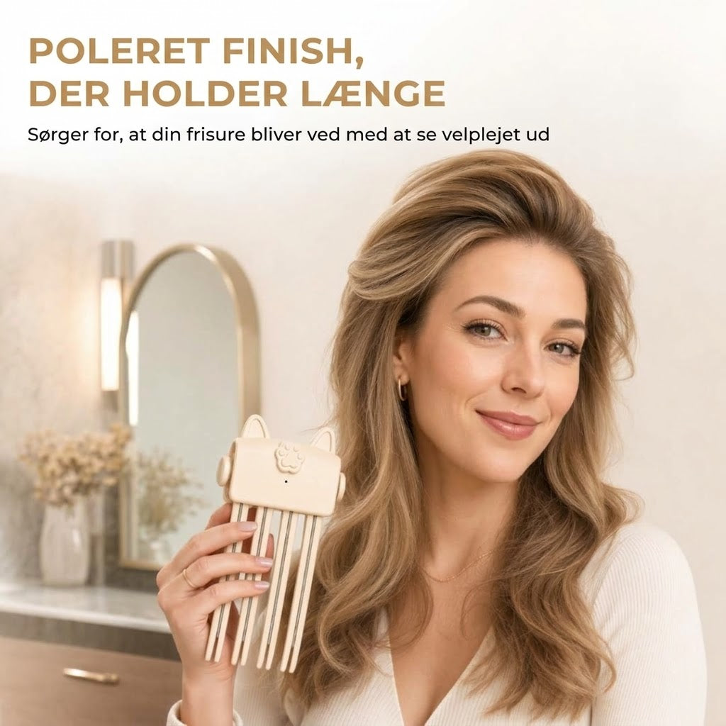 Opvarmet Volumenkam til Hår
