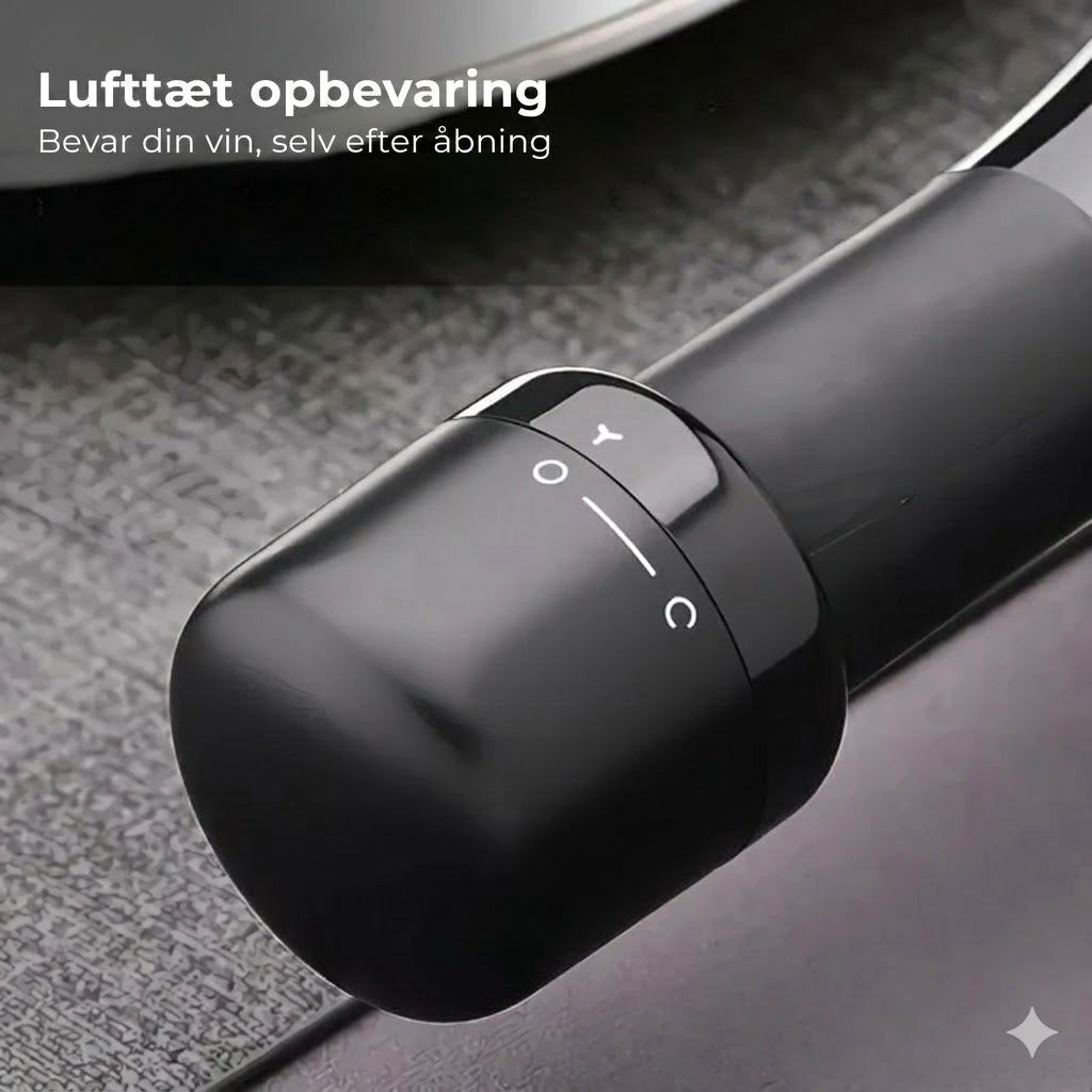 Vakuumkork til vinflasker