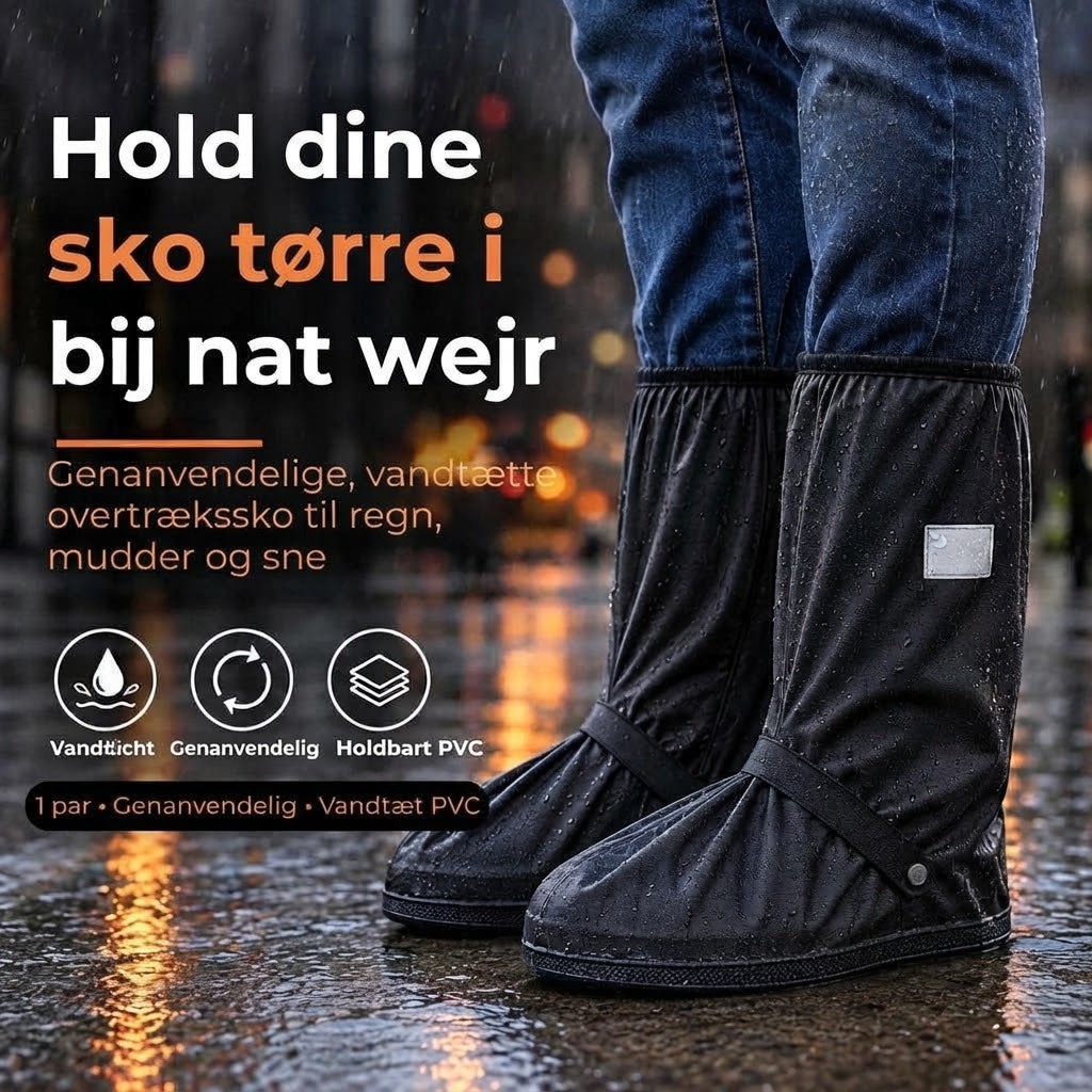 Vandtætte skoovertræk – 1 par