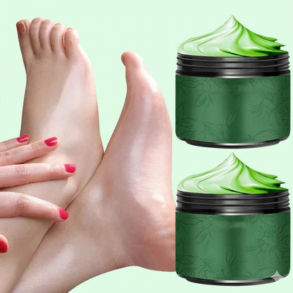 Fugtgivende fodcreme med Tea Tree Oil og Aloe Vera