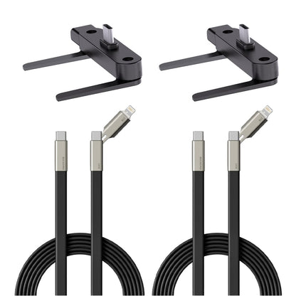 240W hurtigopladerkabel med SMART-holder (360°)