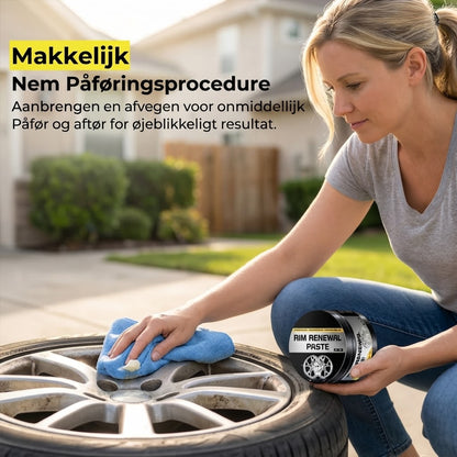 Hurtigtvirkende hjulrenoveringspasta