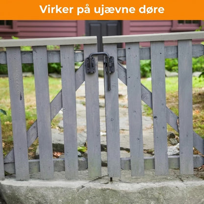 Skydedørslås i Rustfrit Stål - Sikkerhedslås til Dør