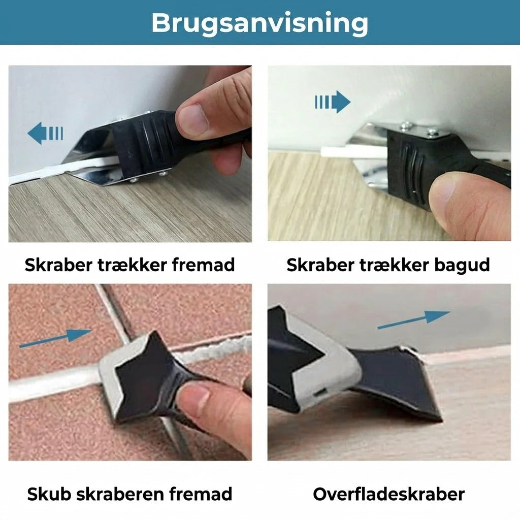 🔥3-i-1 Ultimativt Fugeværktøj