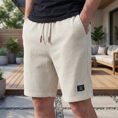 Herreshorts – Behagelige sommershorts med elastisk linning