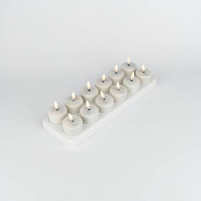 Genopladelige LED-fyrfadslys | Flammeløse