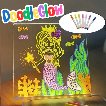DoodleGlow™️LED-tegnebræt