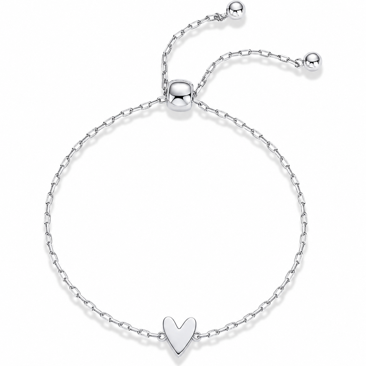 Love Bracelet Set – Matchende hjertearmbånd i 14K guldbelægning