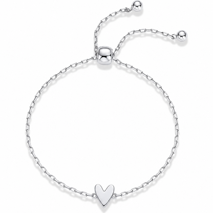 Love Bracelet Set – Matchende hjertearmbånd i 14K guldbelægning