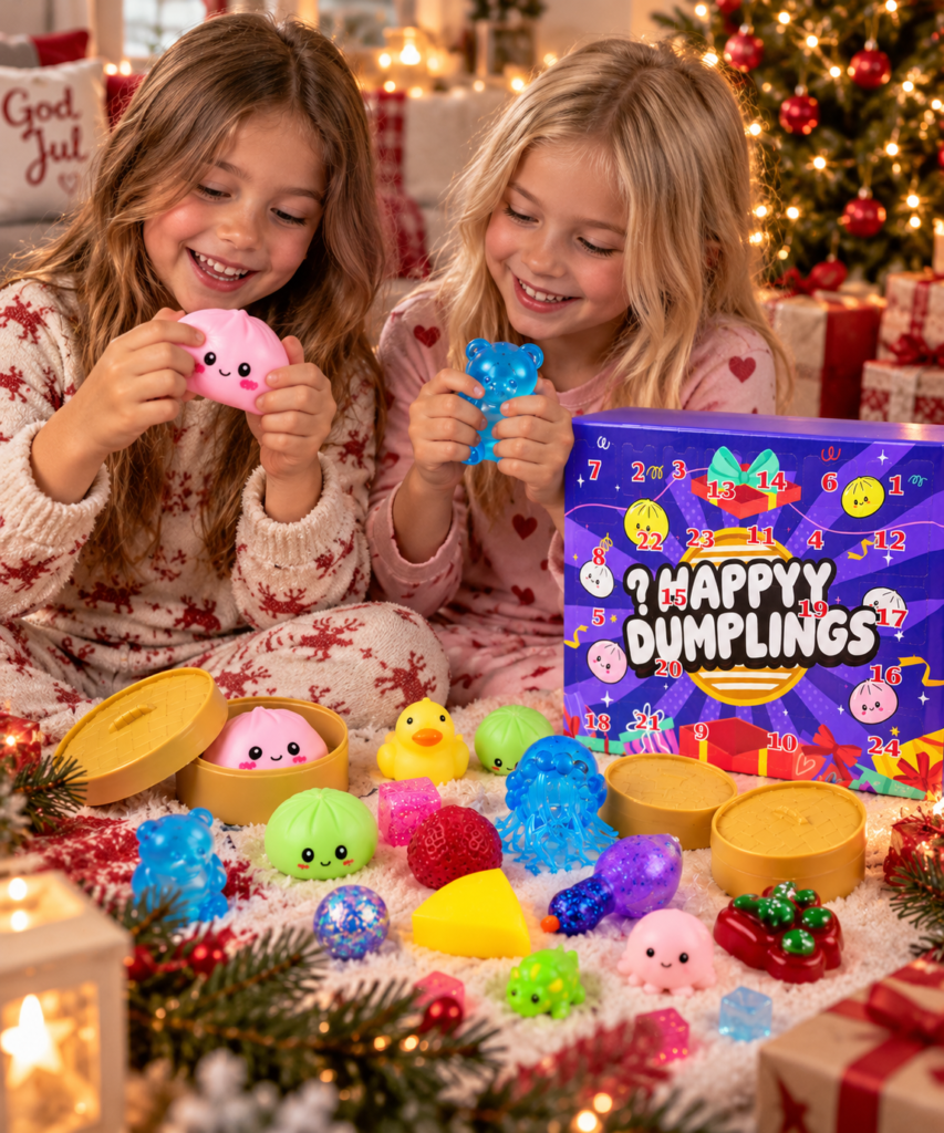 🎄 Årets Store Squishy Julekalender 2026 ✨