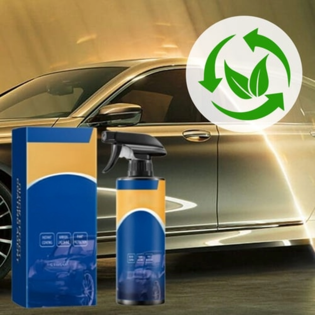 Bilcoatingspray til langvarig glans og beskyttelse