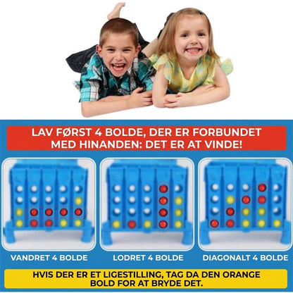 Hppende 4-på-stribe spil – Bouncing Ball