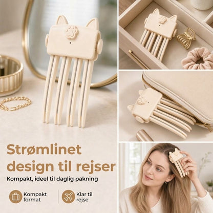 Opvarmet Volumenkam til Hår