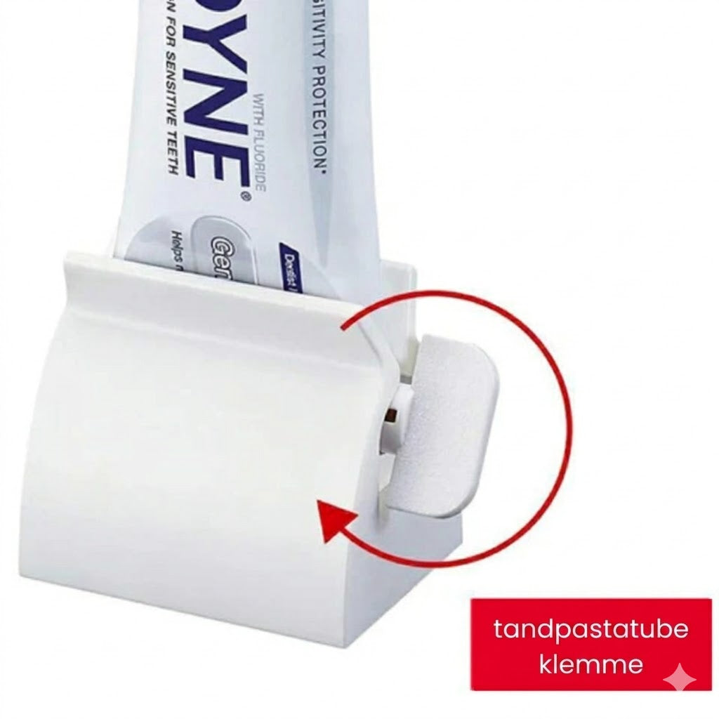 Tandpastatube dispenser