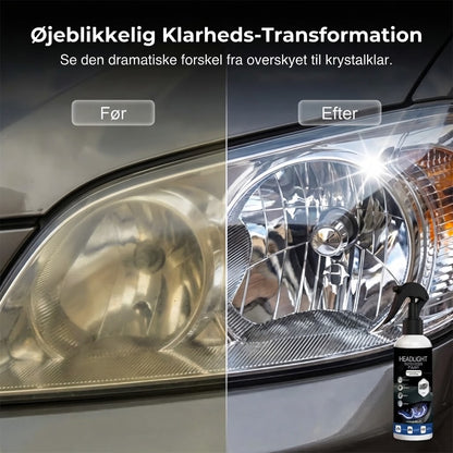💡 Professionelt Lygtepoleringssæt | Fjerner Gulfarvning & Genskaber Klarhed ✨