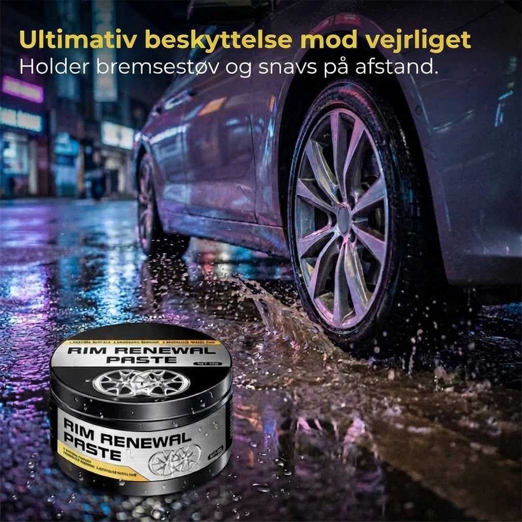 Hurtigtvirkende hjulrenoveringspasta