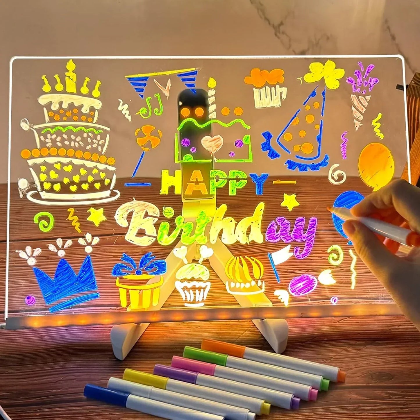Doodleglow™️ LED-Tegnebræt