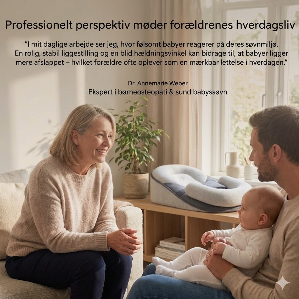 CloudCare™ Ergonomisk babypude med hældning