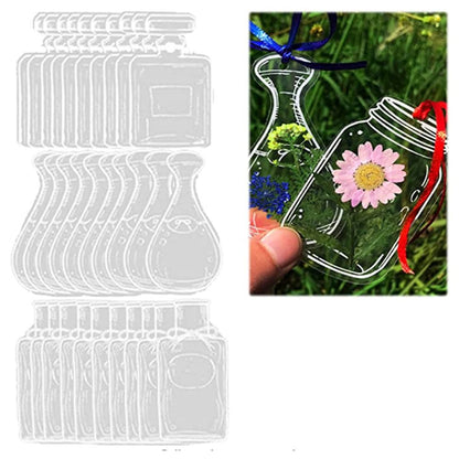 🍃 Transparente Naturklistermærker